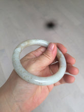 Load image into Gallery viewer, 57.3mm 100% Natural beige brown round cut nephrite Jade bangle HT57