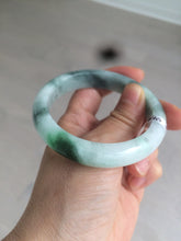 Load image into Gallery viewer, 54mm Certificated sunny green jadeite jade bangle AS11-0444