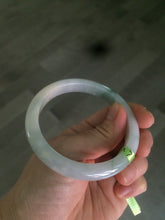 Load image into Gallery viewer, 56.4mm Type A 100% Natural light green Jadeite Jade bangle Q32