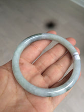 Load image into Gallery viewer, 59.5mm Certified Type A 100% Natural green round cut Jadeite Jade bangle AH67-4997 卖了