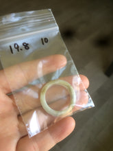 Load image into Gallery viewer, 100% natural type A green/white/yellow/dark green jadeite jade band ring Q150 (Add on item, not sale individually.)