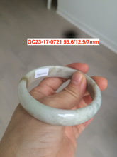 Load image into Gallery viewer, 54-60mm certified Type A 100% Natural light green Jadeite Jade bangle GC20/23 (add on item)