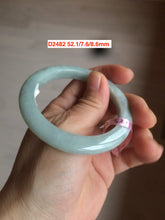 Load image into Gallery viewer, Sale! 49-54mm certified Type A 100% Natural dark green/white/black Jadeite Jade bangle with defects group GC30