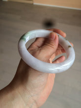 Load image into Gallery viewer, 59.7mm certified 100% Natural green/purple/white/brown jadeite Jade bangle J107-0542