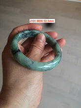 Load image into Gallery viewer, Sale! Certified type A 100% 55-61mm Natural green/white/purple Jadeite bangle group AG6