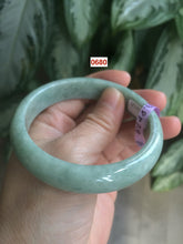 Load image into Gallery viewer, 59mm Certified Type A 100% Natural green jadeite jade bangle group AC38