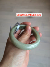 Load image into Gallery viewer, Sale! 49-54mm certified Type A 100% Natural dark green/white/black Jadeite Jade bangle with defects group GC30