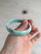 Load image into Gallery viewer, 51.7mm certified Type A 100% Natural sunny green Jadeite Jade bangle AR68-0452