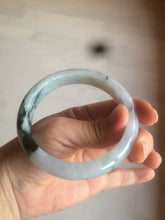 Load image into Gallery viewer, 58.8mm Certified Type A 100% Natural green purple jadeite jade bangle AM30-2407