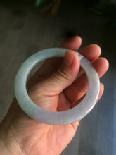 Load image into Gallery viewer, 53mm Certified type A 100% Natural green purple Jadeite Jade bangle AJ54-4581