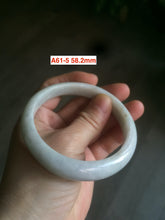 Load image into Gallery viewer, Sale! 56-62mm 100% Natural dark green light green purple white jadeite jade bangle group A61(add on item))