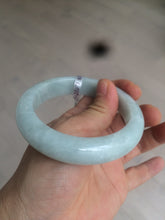 Load image into Gallery viewer, 57.6mm certified type A 100% Natural green jadeite jade bangle AS24-2107