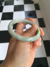 Load image into Gallery viewer, 54.6mm Type A 100% Natural white/green/red Jadeite Jade bangle N76