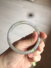 Load image into Gallery viewer, 57.5mm certified Type A 100% Natural light green/brown/purple/gray Z79-0253