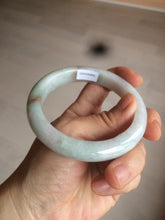 Load image into Gallery viewer, 58.5mm Certified Type A 100% Natural light green/red/purple jadeite jade bangle AT54-0053