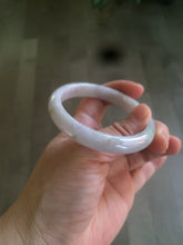 Load image into Gallery viewer, 53.7mm Certified Type A 100% Natural green/purple Jadeite Jade bangle AT25-1371