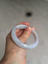 Load image into Gallery viewer, 56.2 mm certified Type A 100% Natural light green/yellow/purple Jadeite Jade bangle AD89-0367