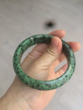 Load image into Gallery viewer, 61mm 100% natural green/red/black Epidote (红绿宝)bangle CB60-1