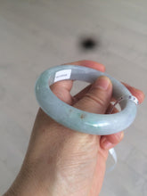 Load image into Gallery viewer, 53.5mm 100% natural Type A green/yellow/purple jadeite jade bangle AS31-0528