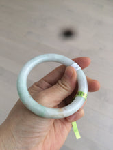 Load image into Gallery viewer, 52mm certified Type A 100% Natural green/orange/white round cut Jadeite Jade bangle R72-5679