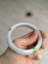 Load image into Gallery viewer, 58.5mm Certified Type A 100% Natural light green/red jadeite jade bangle AD3-3048