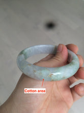 Load image into Gallery viewer, 55.5mm Certified 100% natural Type A green/purple/red (福禄寿)jadeite jade bangle AJ60-9898