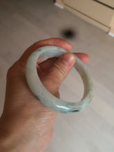 Load image into Gallery viewer, 58mm Certified Type A 100% Natural icy light green Jadeite Jade bangle C27-2362