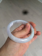 Load image into Gallery viewer, 56.2 mm certified Type A 100% Natural light green/yellow/purple Jadeite Jade bangle AD89-0367