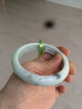 Load image into Gallery viewer, 58.3mm Certified 100% natural Type A green/purple jadeite jade bangle AJ23-6197