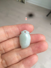 Load image into Gallery viewer, Type A 100% Natural sunny green/purple/white Jadeite Jade Peach Pendant AC-P