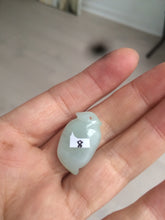 Load image into Gallery viewer, Type A 100% Natural sunny green/purple/white Jadeite Jade Peach Pendant AC-P