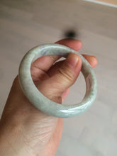 Load image into Gallery viewer, 53.8mm 100% natural Type A light green/purple jadeite jade bangle C49-2210