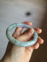 Load image into Gallery viewer, Reserved!. Please don't order. Thanks. 58.6mm certified type A 100% Natural green/purple/gray Jadeite Jade bangle G108-3543