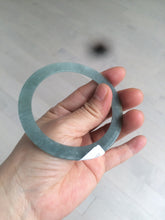 Load image into Gallery viewer, 58.1mm Certified Type A 100% Natural green/blue/gray/yellow super thin style Guatemala Jadeite bangle M51-7049