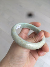 Load image into Gallery viewer, 56.6mm Certified Type A 100% Natural sunny green brown Jadeite Jade bangle AB61-2770