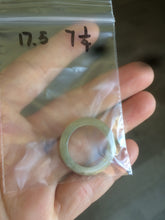 Load image into Gallery viewer, 100% natural type A green/white/yellow/dark green jadeite jade band ring Q150 (Add on item, not sale individually.)