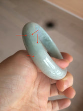 Load image into Gallery viewer, 52.6mm Type A 100% Natural light green Jadeite Jade bangle GC34-0529(add on item)