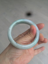 Load image into Gallery viewer, 52.6mm Type A 100% Natural light green Jadeite Jade bangle GC34-0529(add on item)