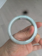 Load image into Gallery viewer, 52.6mm Type A 100% Natural light green Jadeite Jade bangle GC34-0529(add on item)