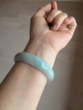 Load image into Gallery viewer, 52.6mm Type A 100% Natural light green Jadeite Jade bangle GC34-0529(add on item)