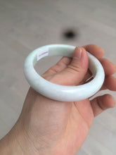 Load image into Gallery viewer, 53.8mm certified 100% natural Type A fresh light green/purple/white jadeite jade bangle AB72-9458
