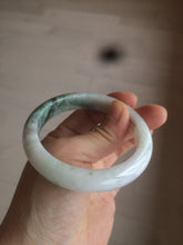 Load image into Gallery viewer, 54.5mm certified Type A 100% Natural green/purple/yellow (FU LU Shou)  jadeite jade bangle AB71-9798