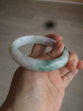 Load image into Gallery viewer, 54.5mm certified Type A 100% Natural green/purple/yellow (FU LU Shou)  jadeite jade bangle AB71-9798
