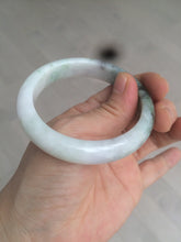 Load image into Gallery viewer, 54.5mm certified Type A 100% Natural green/purple/yellow (FU LU Shou)  jadeite jade bangle AB71-9798