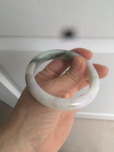 Load image into Gallery viewer, 54.5mm certified Type A 100% Natural green/purple/yellow (FU LU Shou)  jadeite jade bangle AB71-9798