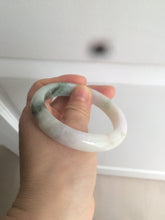 Load image into Gallery viewer, 54.5mm certified Type A 100% Natural green/purple/yellow (FU LU Shou)  jadeite jade bangle AB71-9798