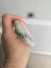 Load image into Gallery viewer, 54.5mm certified Type A 100% Natural green/purple/yellow (FU LU Shou)  jadeite jade bangle AB71-9798
