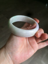 Load image into Gallery viewer, 59mm Certified 100% natural Type A green/orange/purple jadeite jade bangle AB60-5684