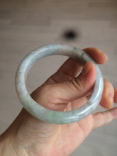 Load image into Gallery viewer, Type A 100% Natural sunny green purple Jadeite Jade bangle GC33-9785 (add on item)