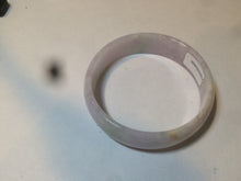Load image into Gallery viewer, 50mm certified Type A 100% Natural green/purple/yellow (FU LU SHOU) Jadeite Jade bangle AS46-2626